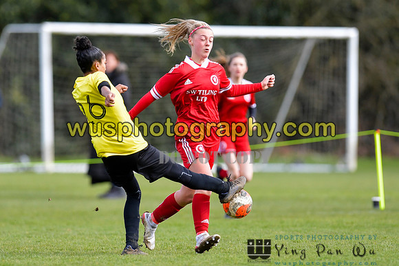 20220312-123217 Watford Ladies FC U14 Warriors v Welling United Girls U14