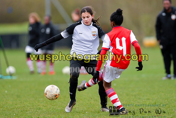 20220305-141726 London Bees Academy U14 v Arsenal FC Girls U13