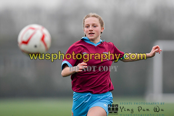 20220115-145418 West Ham United Performance Girls U16 v London City Lionesses U16