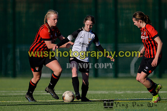 20220319-154652A London Bees Academy U14 v AFC Bournemouth Girls U14