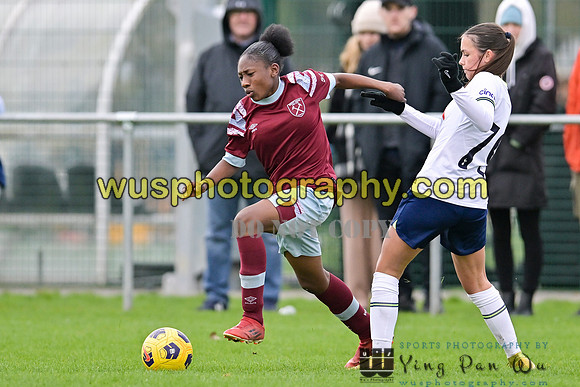 20221119-113510A Tottenham Hotspur Women FC Academy U15 v West Ham United Academy Girls U15