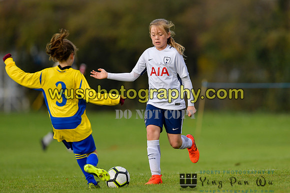 20171028-103911 Tottenham Hotspur Girls U11 v St Albans City Youth Girls U11 South