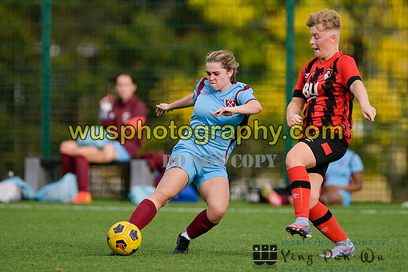 20221022-150338B West Ham United Performance Girls U15 v PLYR Baypoint CF Girls U15