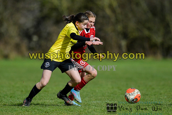 20220312-124106 Watford Ladies FC U14 Warriors v Welling United Girls U14