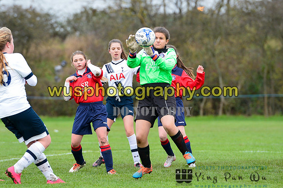 20151128-114604-3 Tottenham Hotspur Girls U14 v Hoddesdon Owls U14