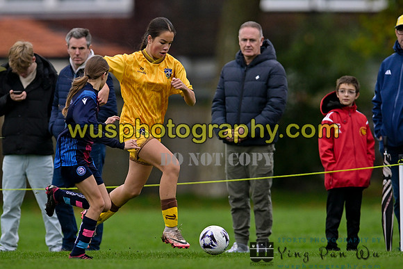 20241102-121548 Sutton United Girls U13 v Hartland Girls Academy U13
