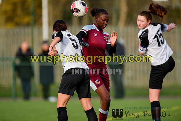 20211211-111108 West Ham United Academy Girls U16 v London Bees Academy U16