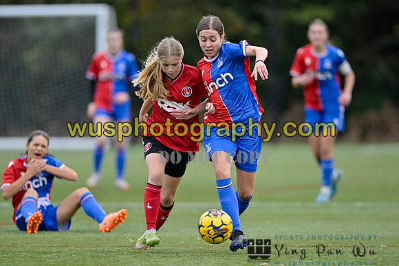 20231118-150234A Charlton Athletic Academy Girls U15 v Crystal Palace FC Girls U16