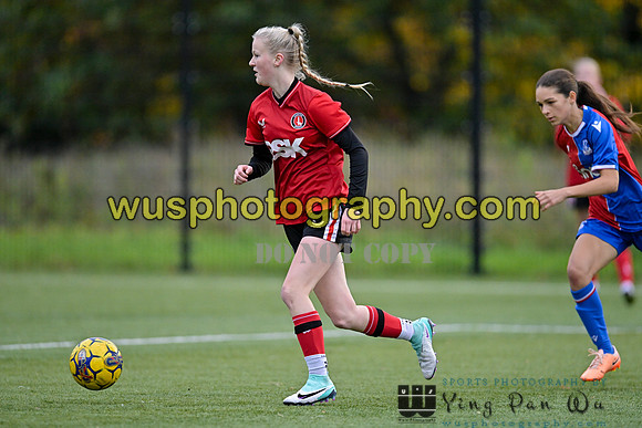 20231118-151129A Charlton Athletic Academy Girls U15 v Crystal Palace FC Girls U16