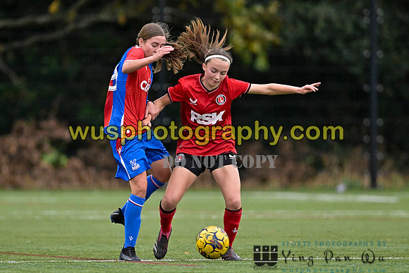 20231118-151543 Charlton Athletic Academy Girls U15 v Crystal Palace FC Girls U16