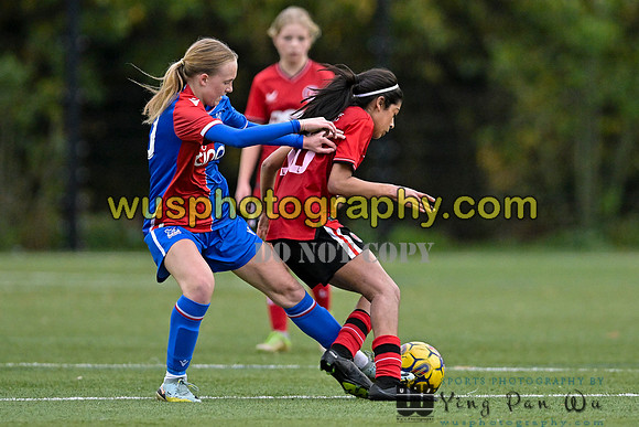 20231118-151556 Charlton Athletic Academy Girls U15 v Crystal Palace FC Girls U16