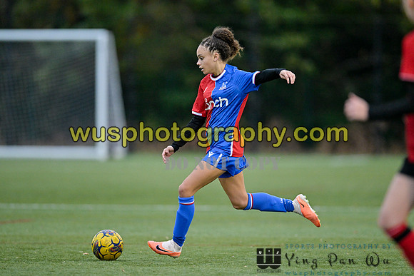 20231118-152924G Charlton Athletic Academy Girls U15 v Crystal Palace FC Girls U16