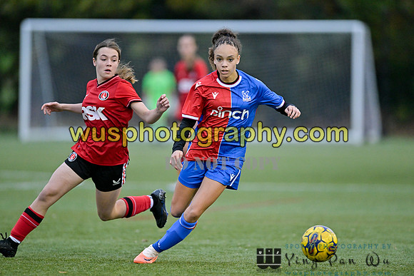 20231118-153044A Charlton Athletic Academy Girls U15 v Crystal Palace FC Girls U16