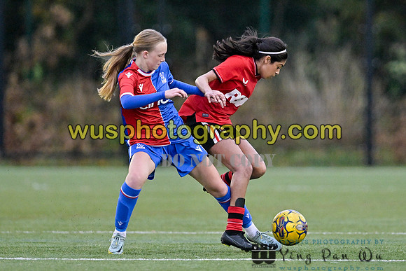 20231118-153417A Charlton Athletic Academy Girls U15 v Crystal Palace FC Girls U16