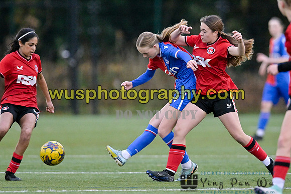20231118-153420B Charlton Athletic Academy Girls U15 v Crystal Palace FC Girls U16