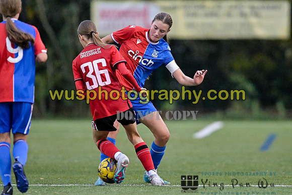 20231118-153725B Charlton Athletic Academy Girls U15 v Crystal Palace FC Girls U16