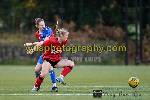 20231118-153933B Charlton Athletic Academy Girls U15 v Crystal Palace FC Girls U16