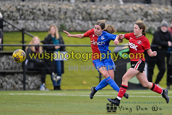 20231118-154103B Charlton Athletic Academy Girls U15 v Crystal Palace FC Girls U16