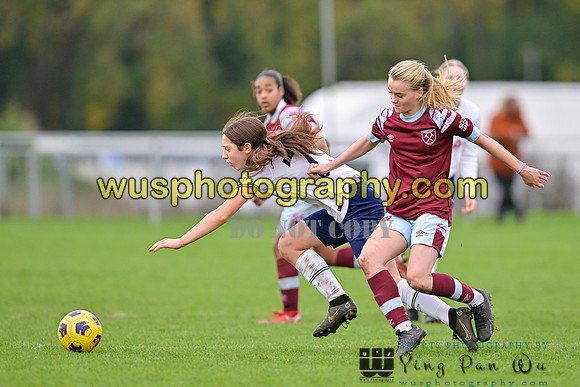 20221119-113724G Tottenham Hotspur Women FC Academy U15 v West Ham United Academy Girls U15
