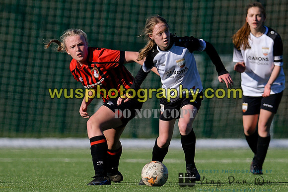 20220319-152506 London Bees Academy U14 v AFC Bournemouth Girls U14