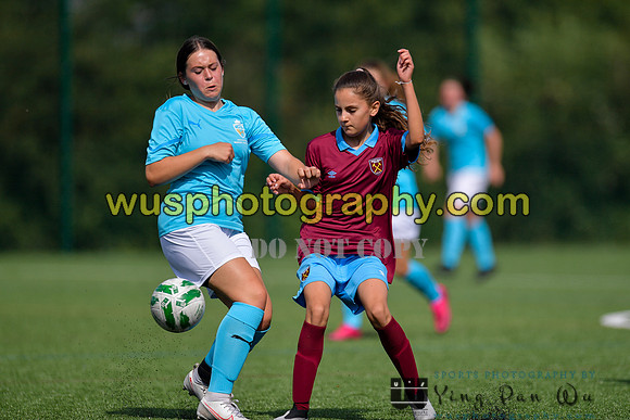 20210911-135513 West Ham United Girls U14 v South Gloucestershire JPL RTC U14