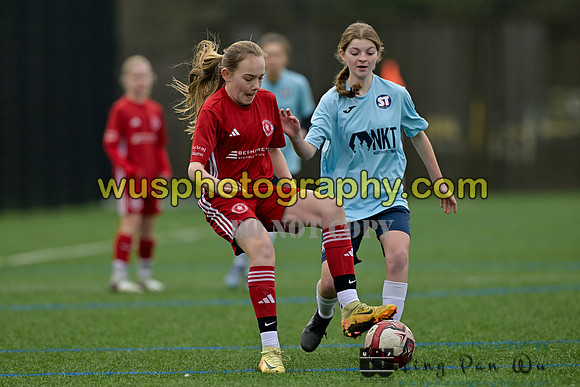 20250215-125652 Welling United Academy Girls U13 v ST Sports FC Girls U13