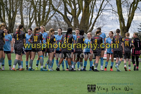 20250316-151922 Cray Wanderers Youth FC Girls U15 v Hashtag United Girls U15