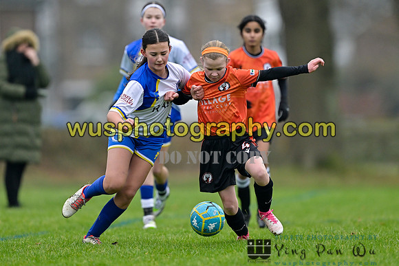 20250118-103924 Haywards Heath Town Youth FC Girls U12 v Whiteley Wanderers FC Girls U12 Kites