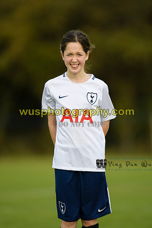 20171028-115752-2 Tottenham Hotspur Girls U12 Player Photo