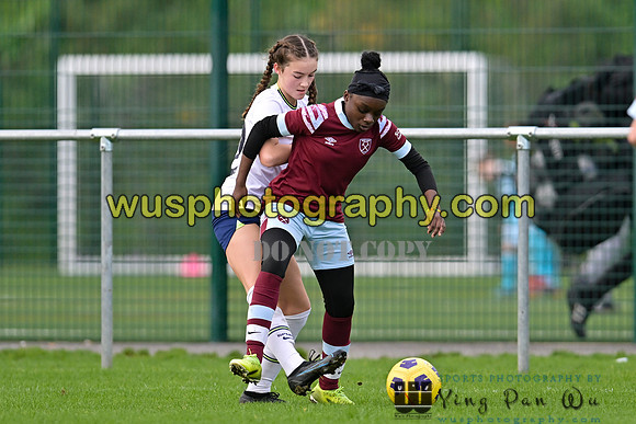 20221119-101036 Tottenham Hotspur Women FC Academy U15 v West Ham United Academy Girls U15