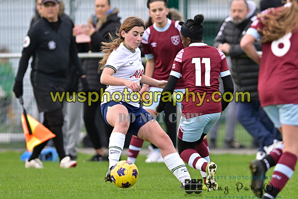 20221119-100704 Tottenham Hotspur Women FC Academy U15 v West Ham United Academy Girls U15