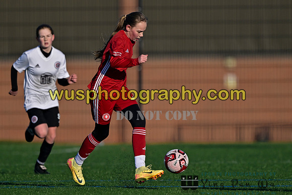 20250111-123403D Welling United Academy Girls U13 v Procision Football Academy Girls U13