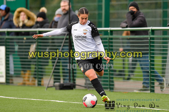 20211211-113453 West Ham United Academy Girls U16 v London Bees Academy U16