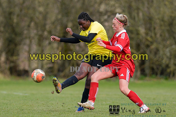 20220312-133517A Watford Ladies FC U14 Warriors v Welling United Girls U14