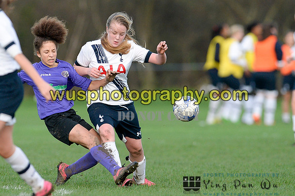 20151219-110004-2 Tottenham Hotspur Girls U14 v Garston Girls U14 Pumas
