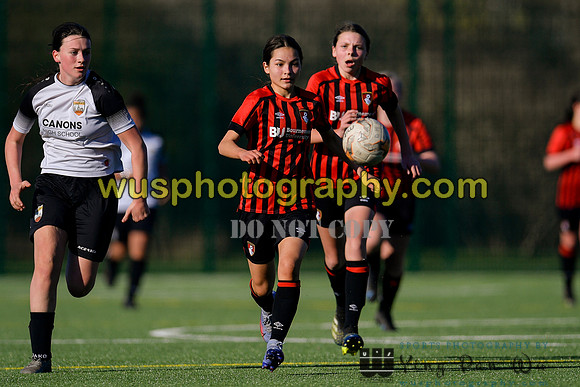 20220319-153037 London Bees Academy U14 v AFC Bournemouth Girls U14