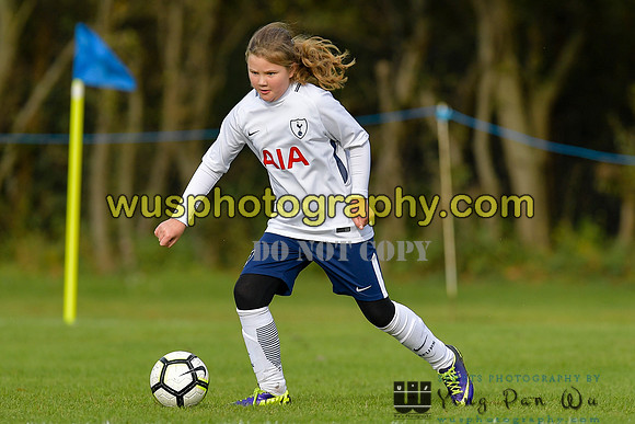 20171028-105523 Tottenham Hotspur Girls U11 v St Albans City Youth Girls U11 South