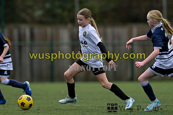 20250222-105154 Millwall Lionesses U12 v New Level Soccer Girls U12