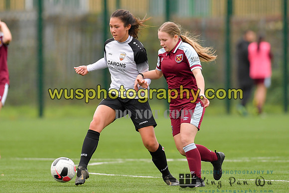 20211211-115137B West Ham United Academy Girls U16 v London Bees Academy U16
