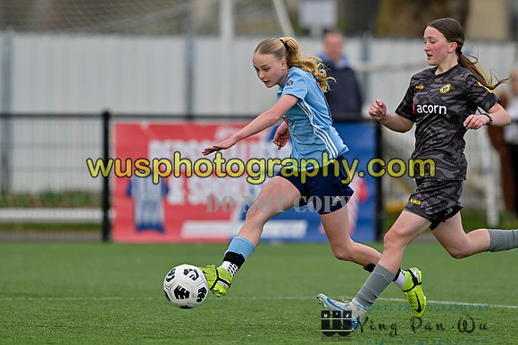 20250316-155958A Cray Wanderers Youth FC Girls U15 v Hashtag United Girls U15