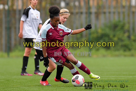 20211211-120350 West Ham United Academy Girls U16 v London Bees Academy U16