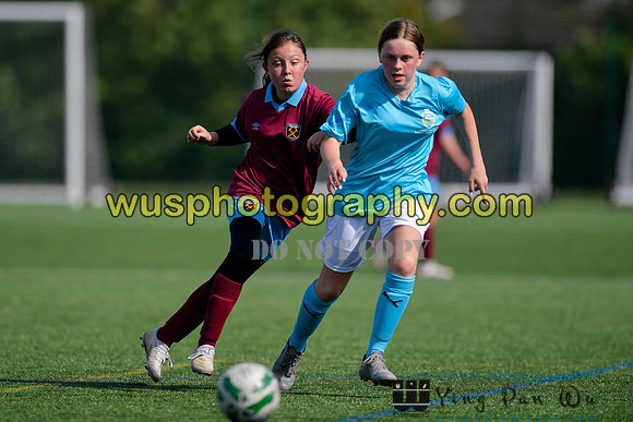 20210911-141520 West Ham United Girls U14 v South Gloucestershire JPL RTC U14