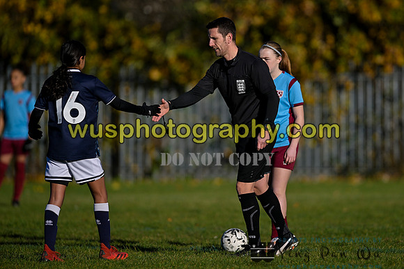 20231125-102434 Millwall Lionesses U12 v West Ham United Performance Girls U12