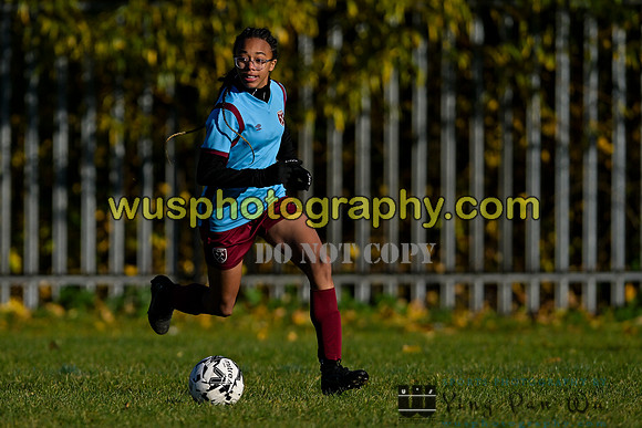 20231125-102624 Millwall Lionesses U12 v West Ham United Performance Girls U12