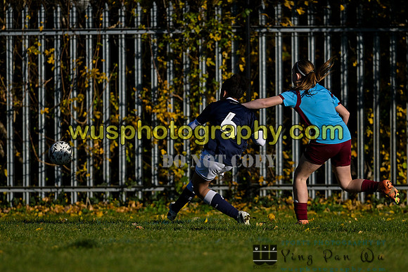 20231125-102704 Millwall Lionesses U12 v West Ham United Performance Girls U12