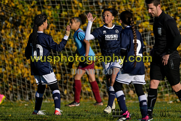 20231125-102707B Millwall Lionesses U12 v West Ham United Performance Girls U12