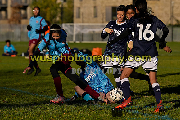 20231125-103144 Millwall Lionesses U12 v West Ham United Performance Girls U12