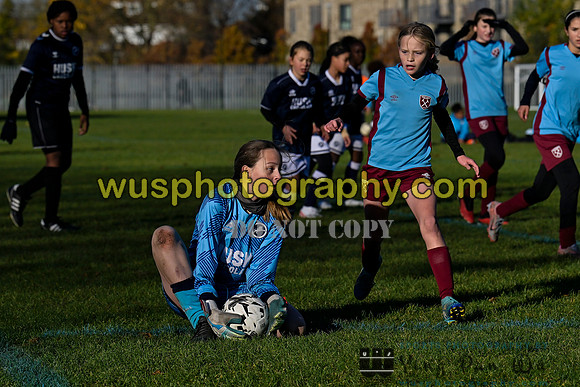 20231125-103304A Millwall Lionesses U12 v West Ham United Performance Girls U12