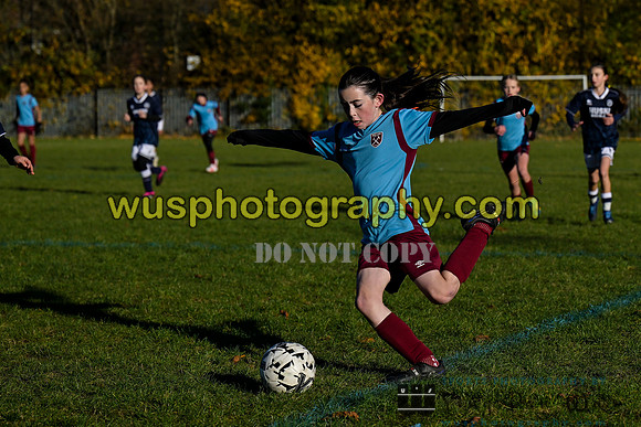 20231125-103325 Millwall Lionesses U12 v West Ham United Performance Girls U12