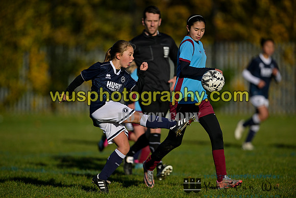 20231125-103639A Millwall Lionesses U12 v West Ham United Performance Girls U12